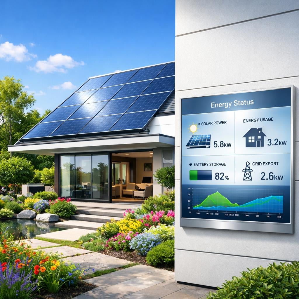 M & A Solar Photovoltaik Service 4 (KI-generiertes Bild)